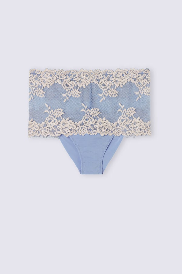 Bragas Intimissimi Pretty Flowers Hipsterzilian Mujer Azules Blancas | BPZNM5079