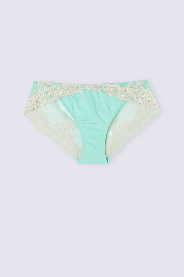 Bragas Intimissimi Pretty Flowers Mujer Verde Blancas | VZBPE0592