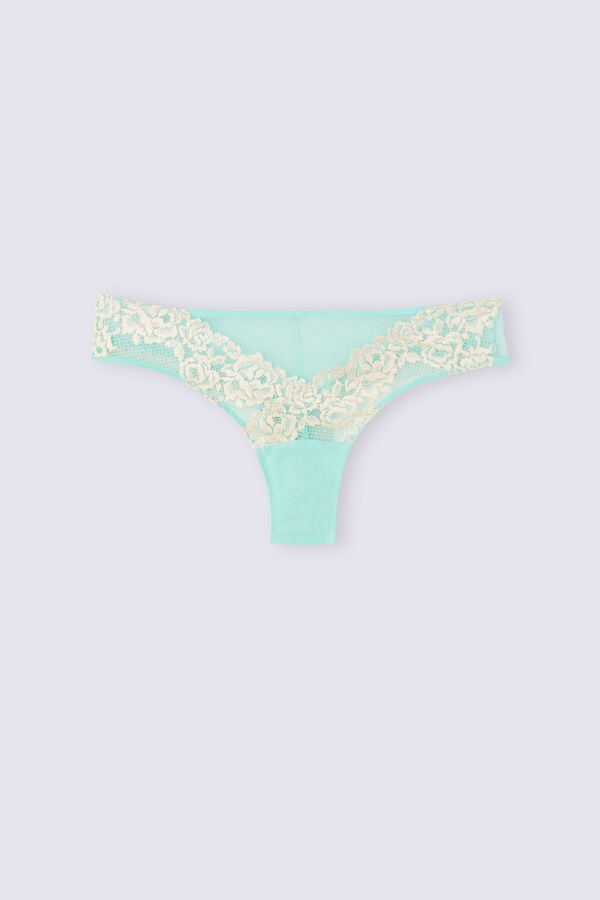 Bragas Intimissimi Pretty Flowerszilian Mujer Verde Blancas | AGFKD8473