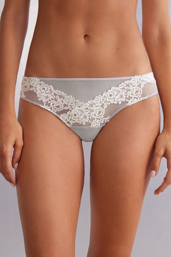 Bragas Intimissimi Pretty Flowerszilian Mujer Gris | BTHYZ9704