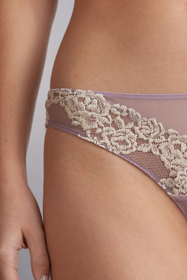 Bragas Intimissimi Pretty Flowerszilian Mujer Blancas | DLEGJ7109