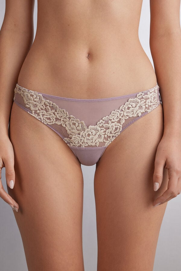 Bragas Intimissimi Pretty Flowerszilian Mujer Blancas | DLEGJ7109