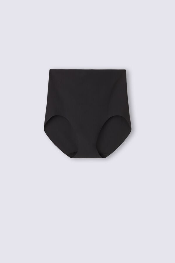 Bragas Intimissimi Raw-Cut Microfiber Mujer Negras | VNAGS8610