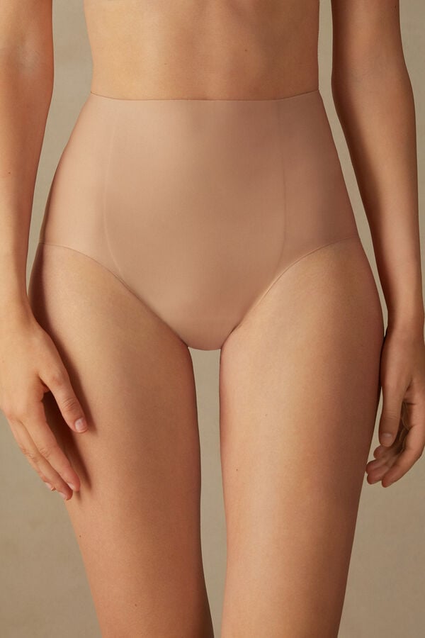 Bragas Intimissimi Raw-Cut Microfiber Mujer Naranjas Beige | NRPOW3714