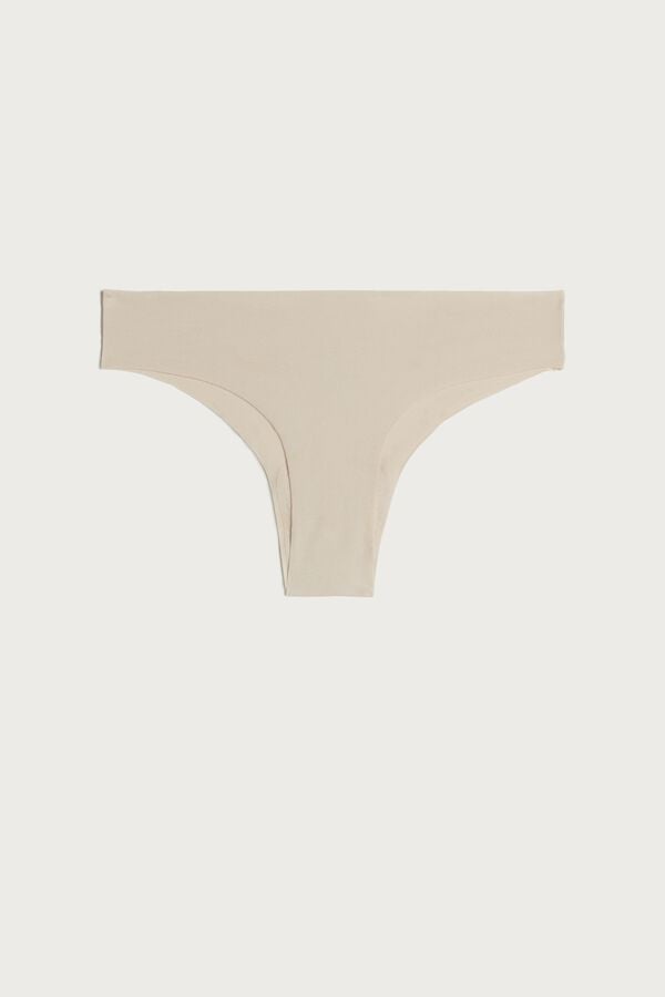 Bragas Intimissimi Seamless Cottonzilian Mujer Creme Rosas | WNBPU1827