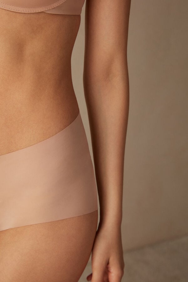 Bragas Intimissimi Seamless Microfiber Hipster Mujer Naranjas Beige | METSA3671