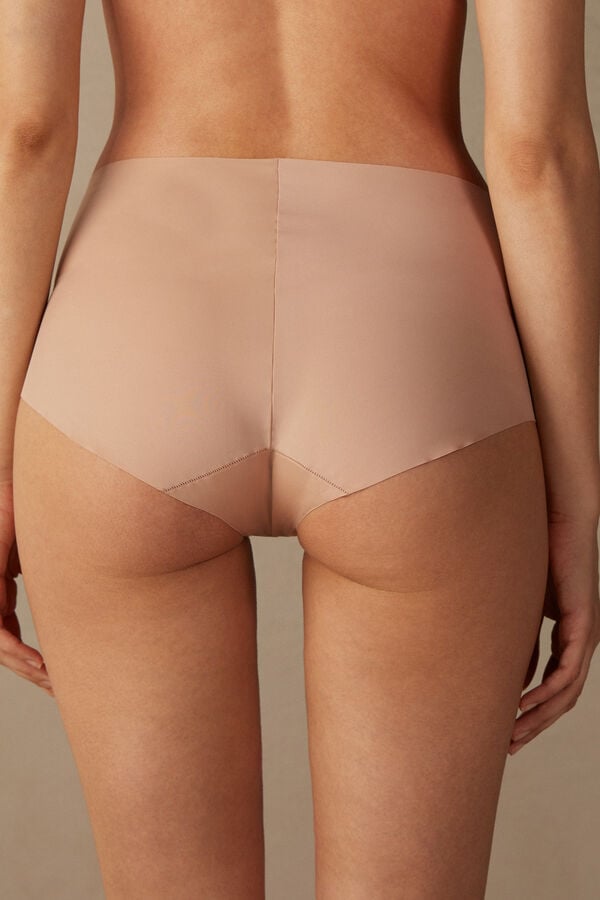 Bragas Intimissimi Seamless Microfiber Hipster Mujer Naranjas Beige | METSA3671