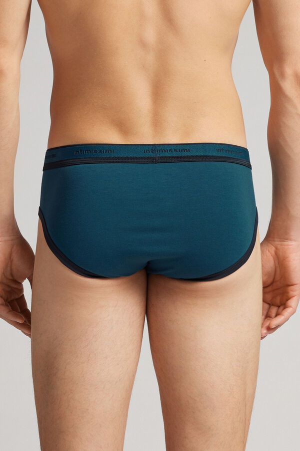 Bragas Intimissimi Superior Cotton Logo Hombre Verde | QISPJ8362