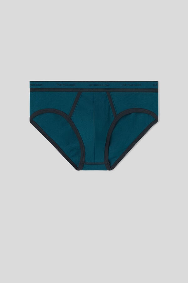 Bragas Intimissimi Superior Cotton Logo Hombre Verde | QISPJ8362