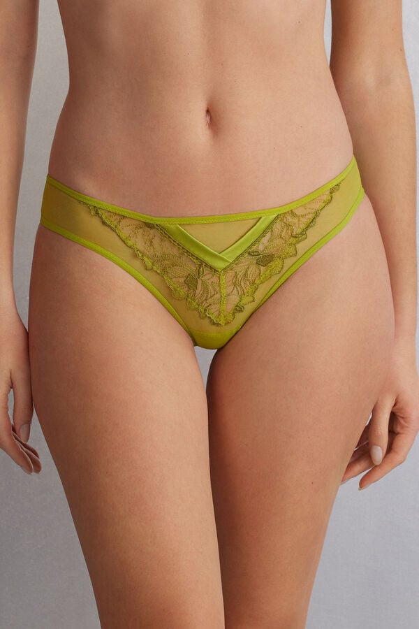 Bragas Intimissimi Sweet Like Sugarzilian Mujer Verde | PMFQY1498