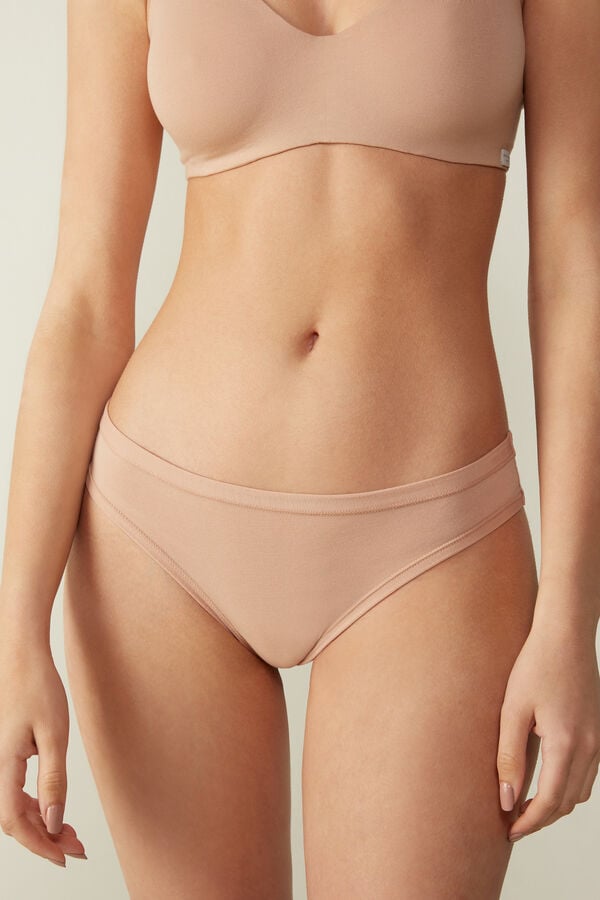 Bragas Intimissimi Ultralight Cottonzilian Mujer Naranjas Beige | UHLIA5489