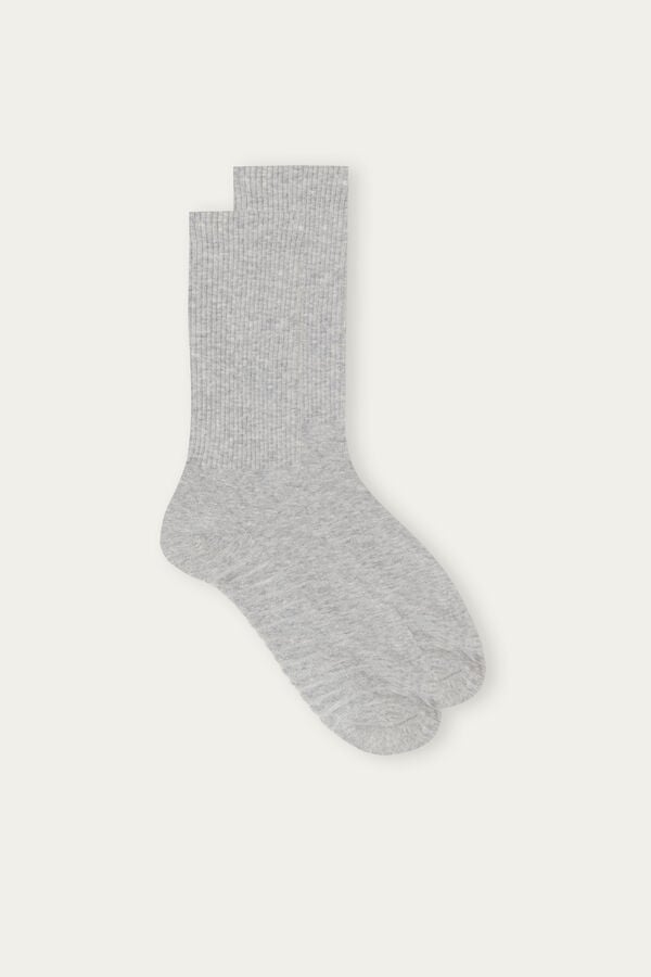 Calcetines Intimissimi Short Terrycloth Hombre Gris | ZYGUN9721