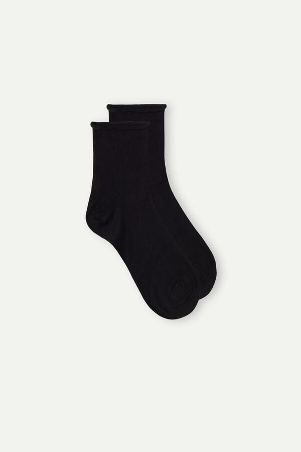 Calcetines Intimissimi Superior Cotton Ankle Hombre Negras | XOVFY3406