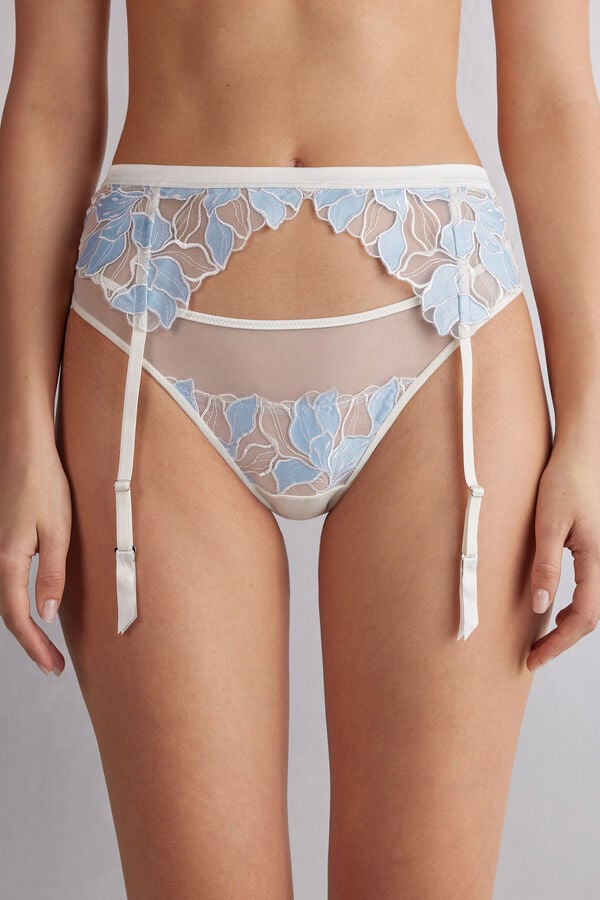 Cinturón Intimissimi Eternal Flowers Mujer Azules | UBPQR8953