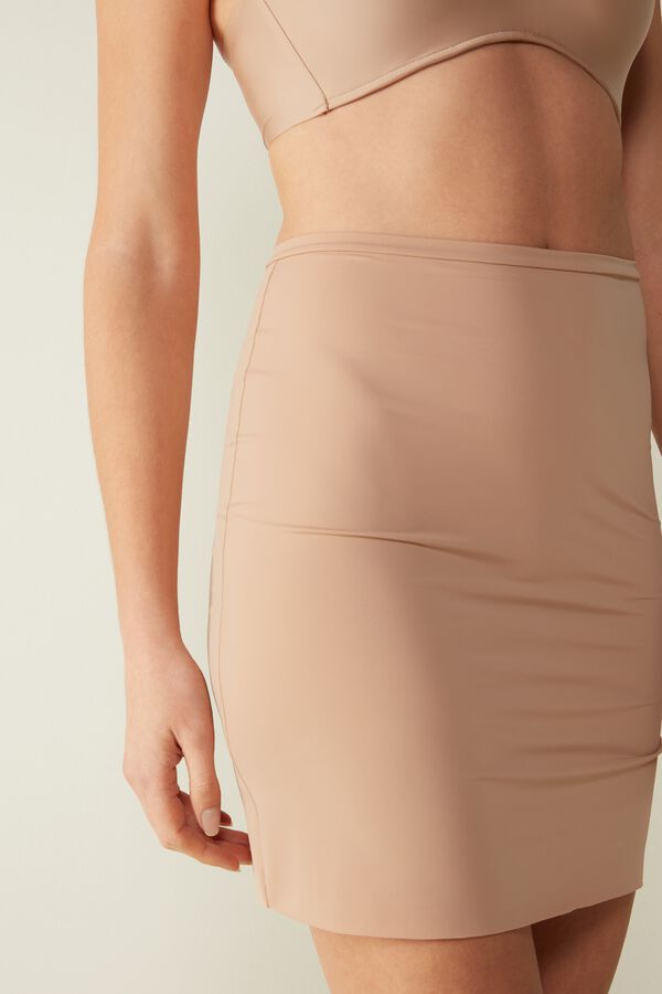 Falda Intimissimi Skirt In Microfiber Mujer Naranjas Beige | KMXRL2378