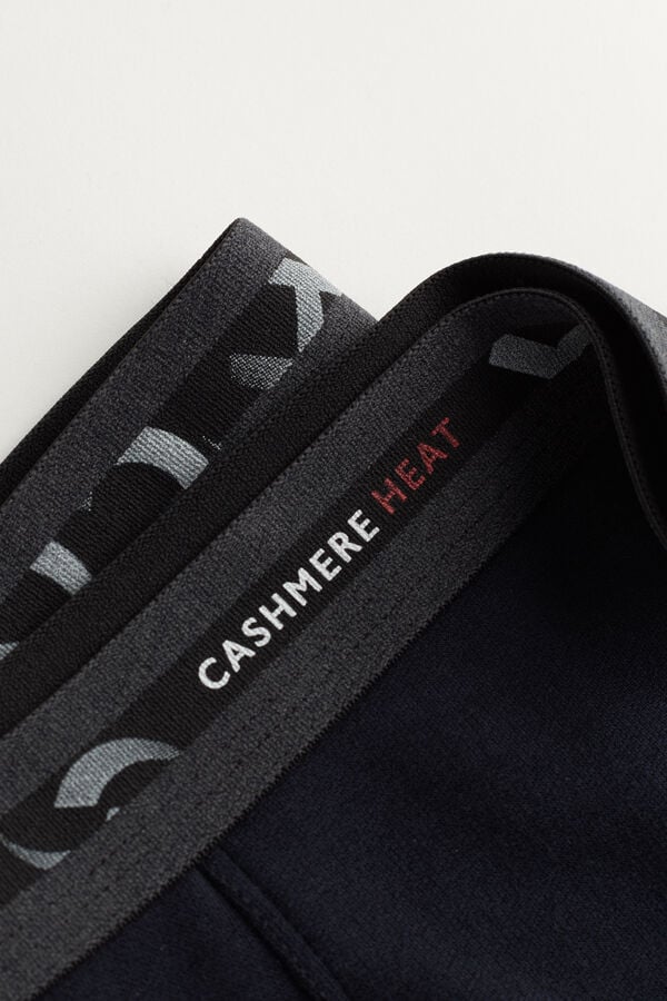 Leggins Intimissimi Modal-Cashmere Hombre Negras | YAVFE2013