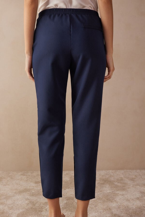 Pantalon Intimissimi Full Length With Pockets Mujer Azules | KODVZ5691