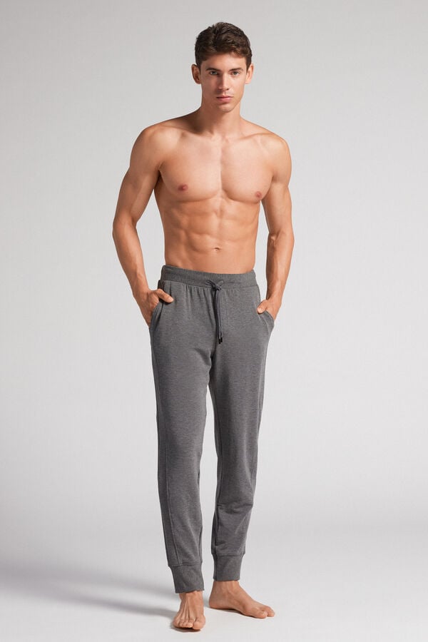 Pantalones Intimissimi Micromodal Hombre Gris Oscuro | UGJXB4925