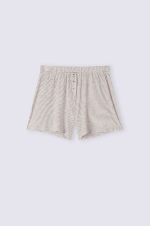 Short Intimissimi Chic Comfort Modal Mujer Beige | JBHEQ3170