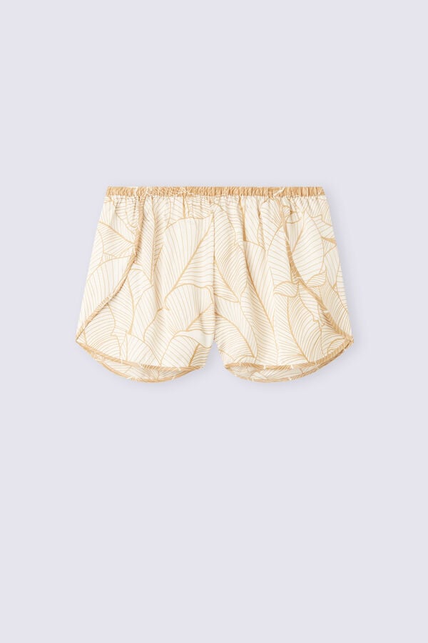 Short Intimissimi Golden Hour Satin Mujer Beige | THIOM8713