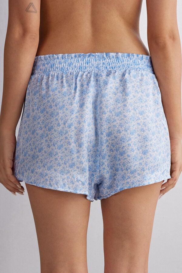 Short Intimissimi Sweet Talking Satin Mujer Flores | PBDCG4106