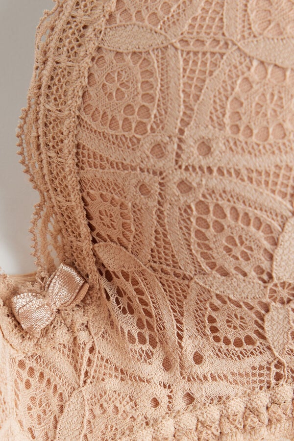 Sujetador Intimissimi Adele Triangle Lace Mujer Naranjas Beige | WLKYB3126