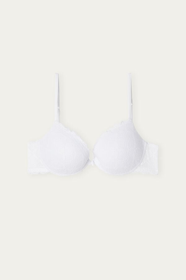 Sujetador Intimissimi Bellissima Push-Up Lace Mujer Blancas | EVSRZ4890