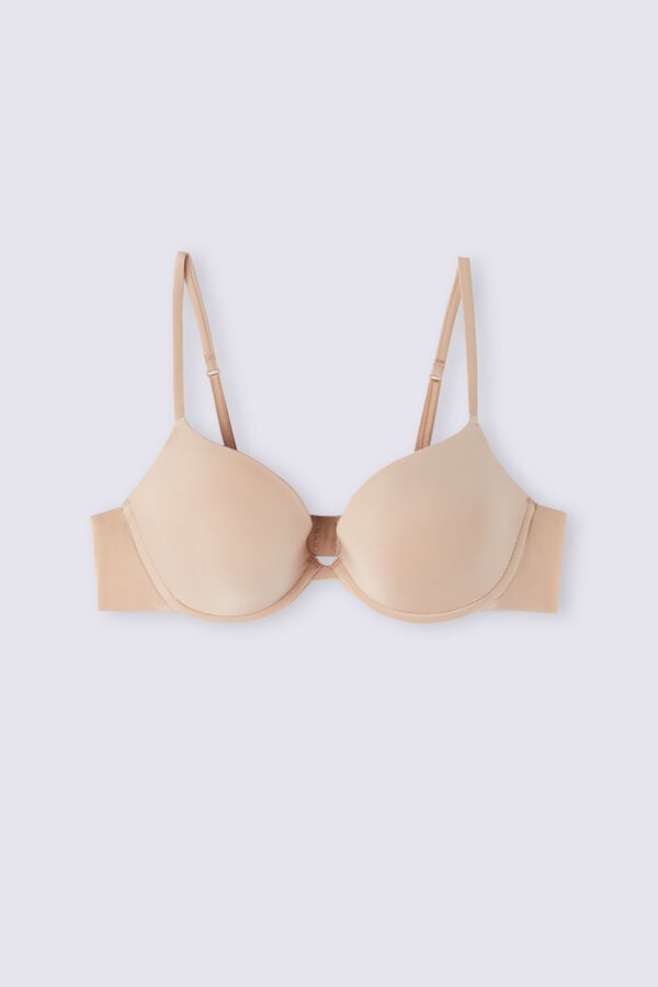 Sujetador Intimissimi Bellissima Push-Up Ultralight Microfiber Mujer Naranjas Beige | DYZPR4256