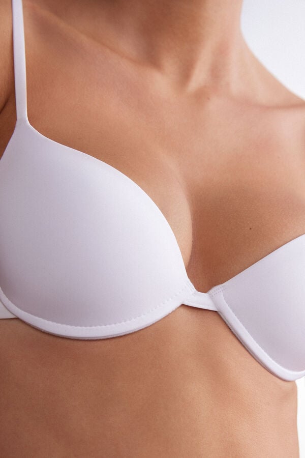 Sujetador Intimissimi Bellissima Push-Up Ultralight Microfiber Mujer Blancas | CJTBU2758