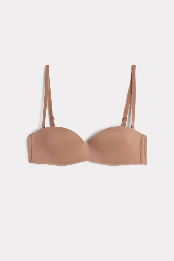 Sujetador Intimissimi Gioia Bandeau Mujer Beige | YJLRX8312