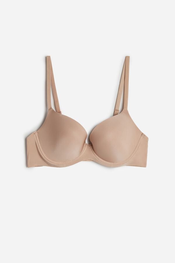 Sujetador Intimissimi Irina Microfiber Balconette Mujer Naranjas Beige | HYBOZ2351