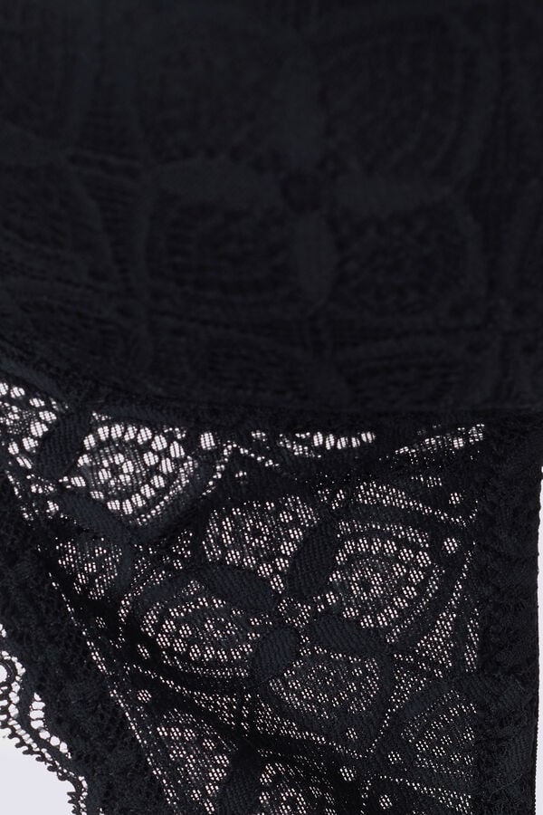 Sujetador Intimissimi Sofia Balconette Lace Mujer Negras | HMLFD7349