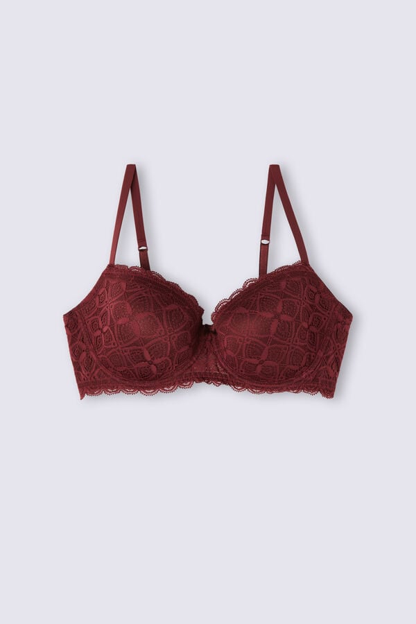 Sujetador Intimissimi Sofia Balconette Lace Mujer Rojas | TUNCZ4391