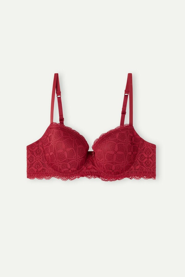 Sujetador Intimissimi Sofia Balconette Lace Mujer Rojas | KDWMB7946